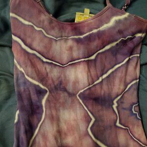 Katyamoondyes purple mermaid flair dress